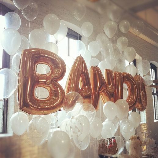 Letter Balloon Ideas – BAND Mylar Balloon