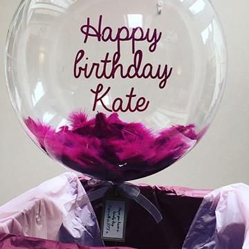 Message Balloons with Feather – Matteo Party